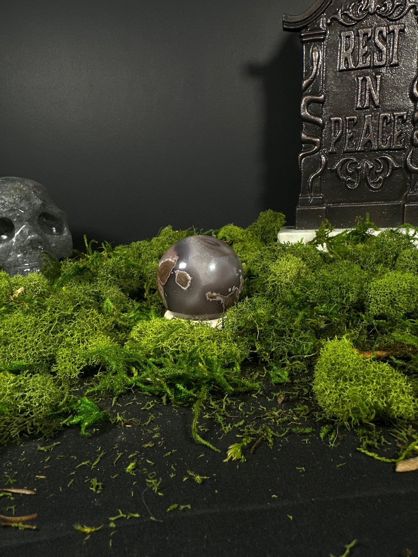 Volcano Agate Sphere