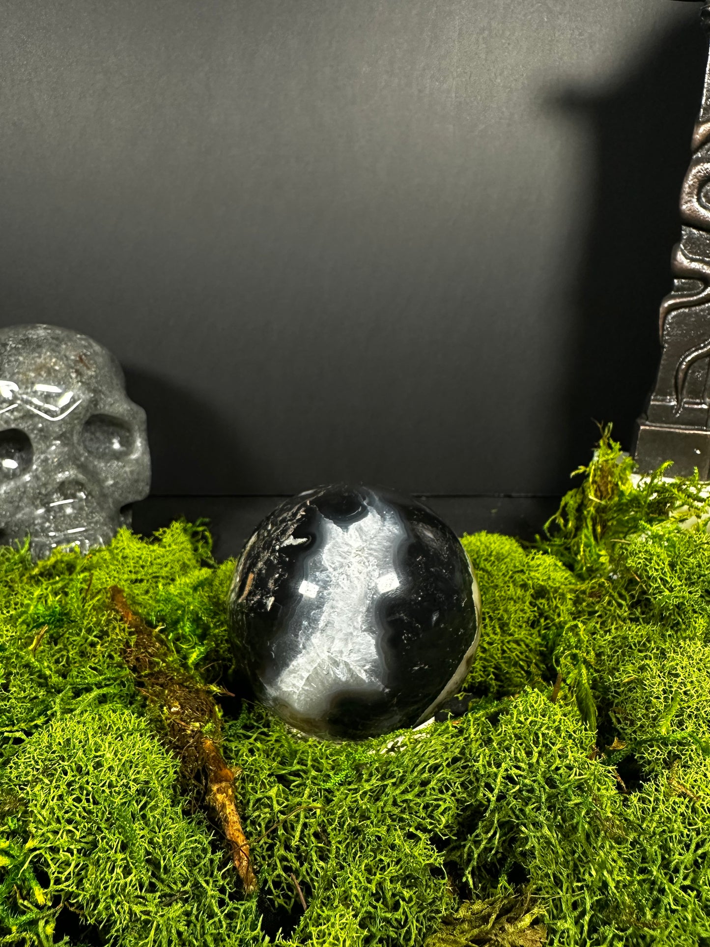 Volcano Agate Sphere