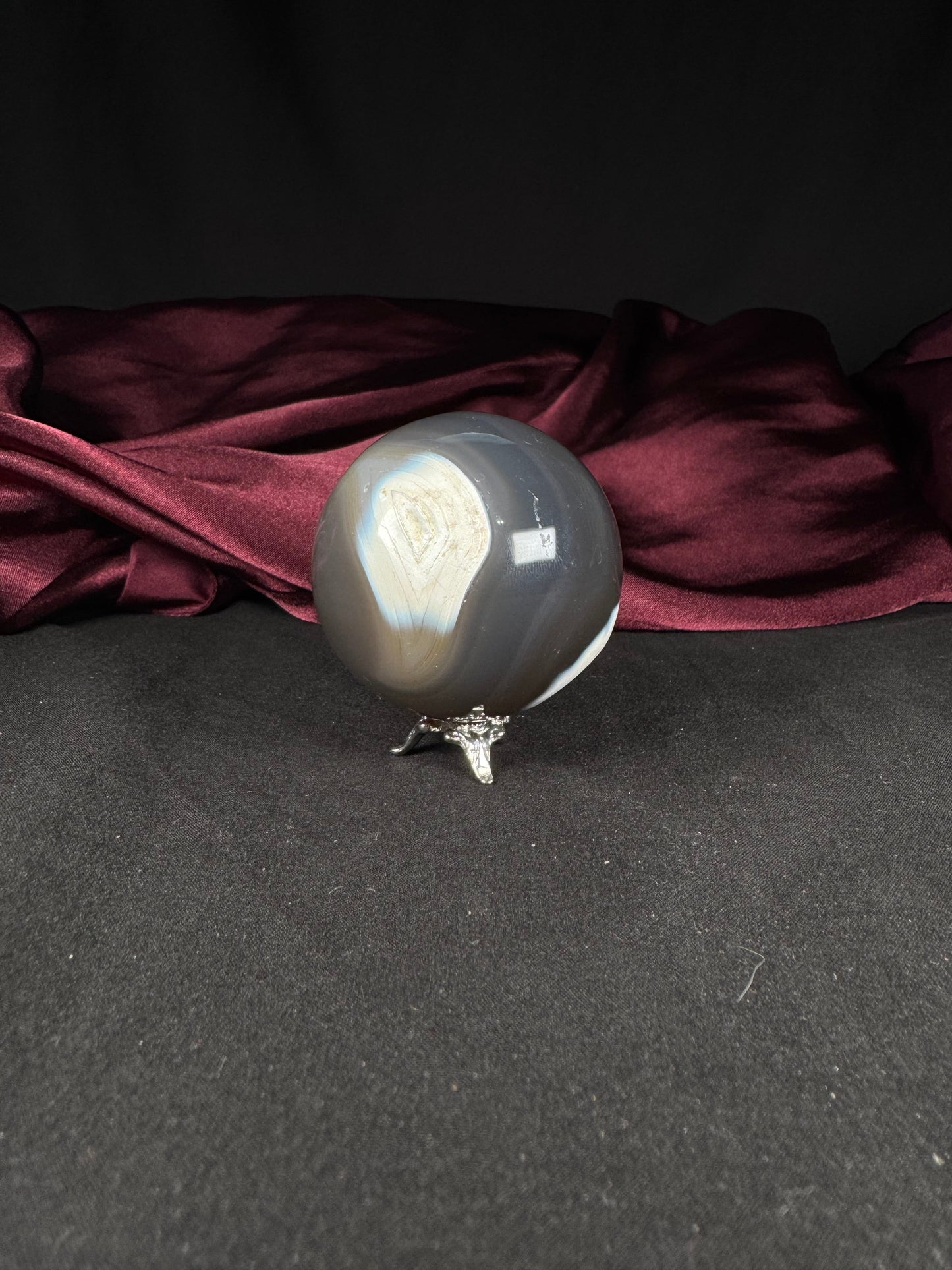 Orca Agate Sphere