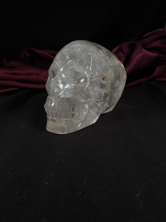 Clear Quartz Skull