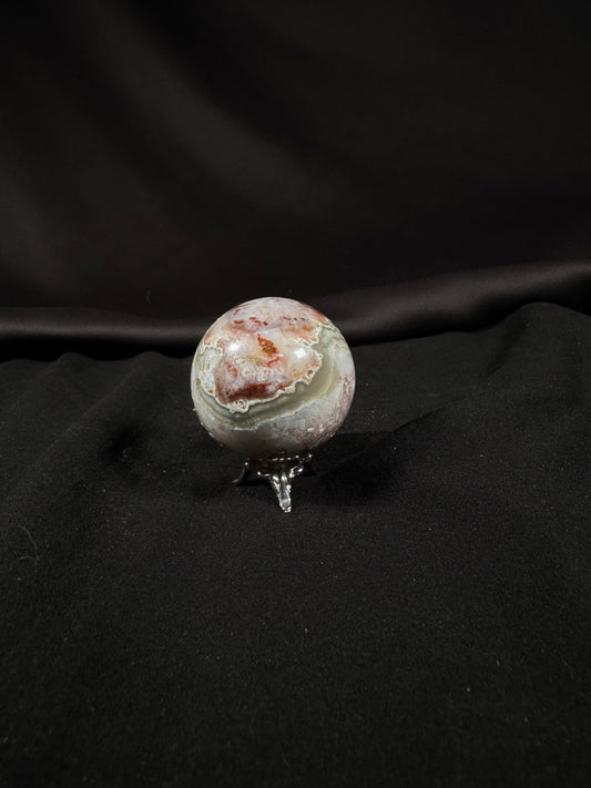 Crazy Lace Agate Sphere