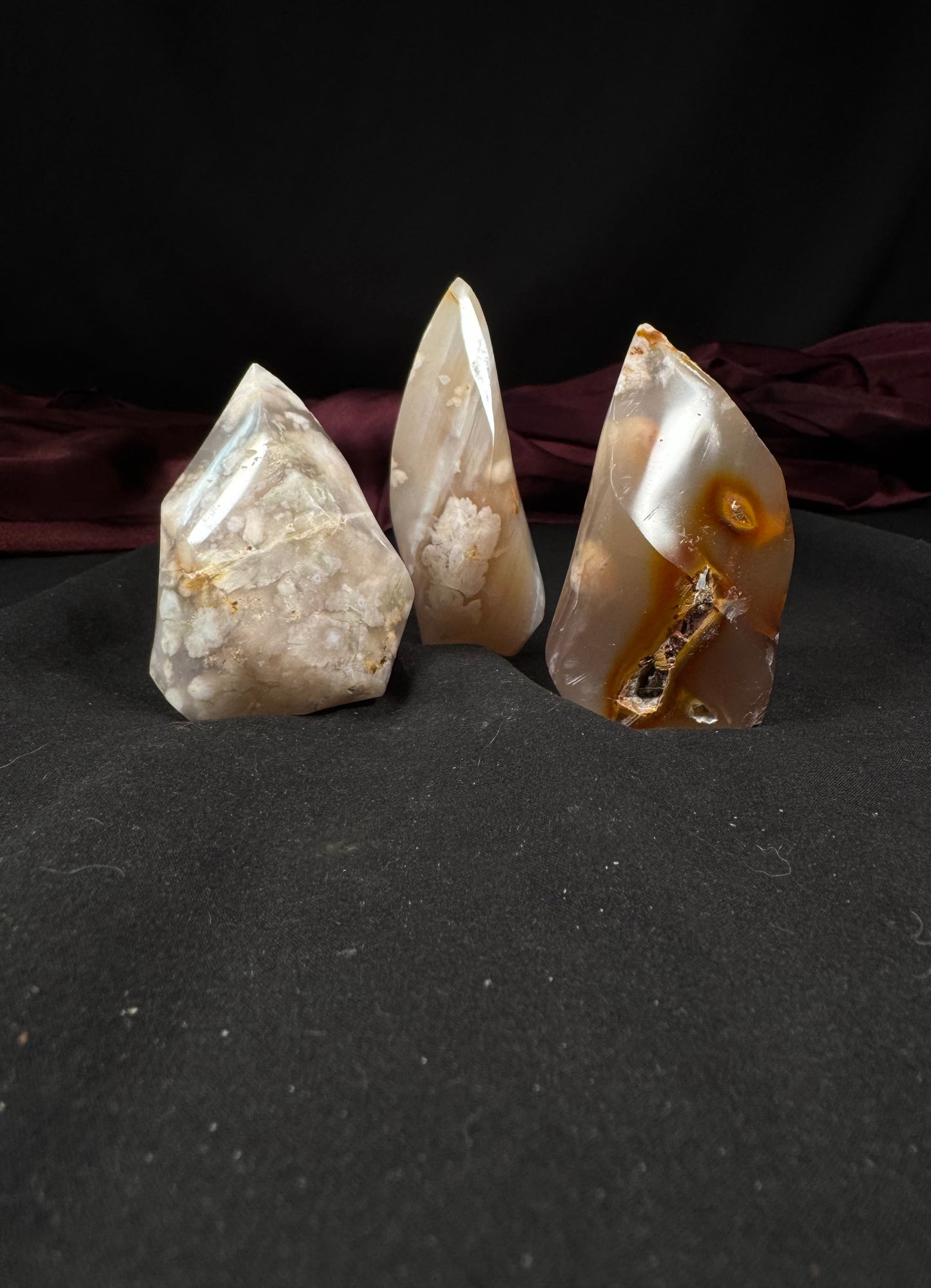 Flower Agate Flame