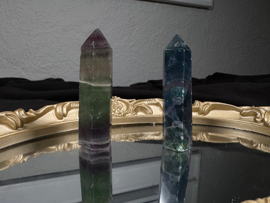 Rainbow Fluorite Tower