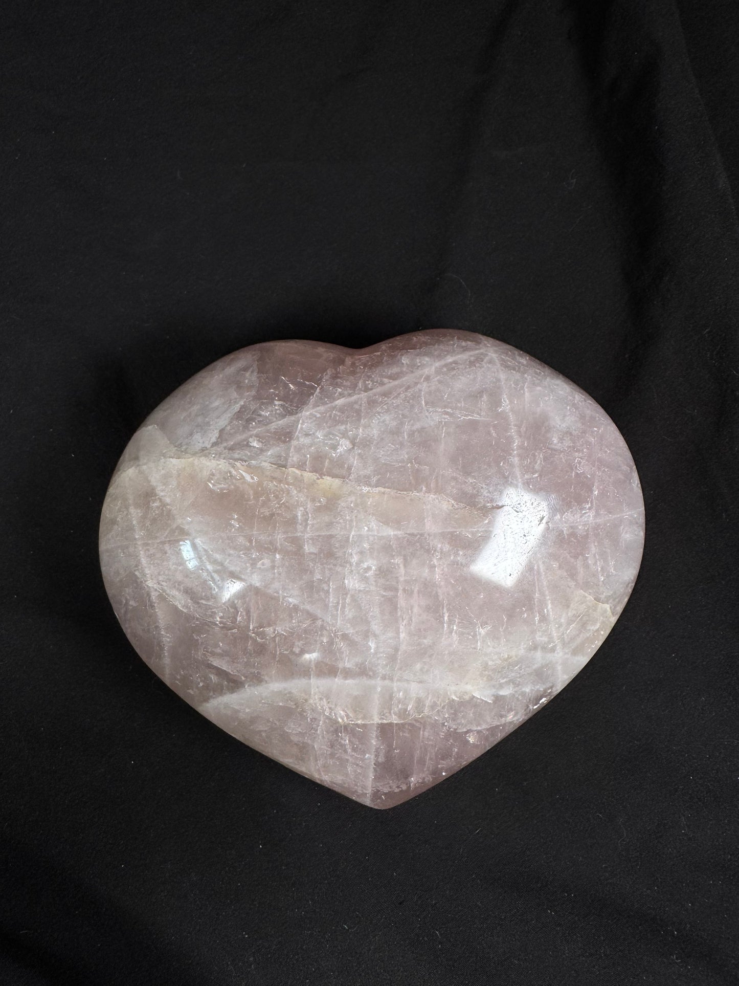 Rose Quartz Heart