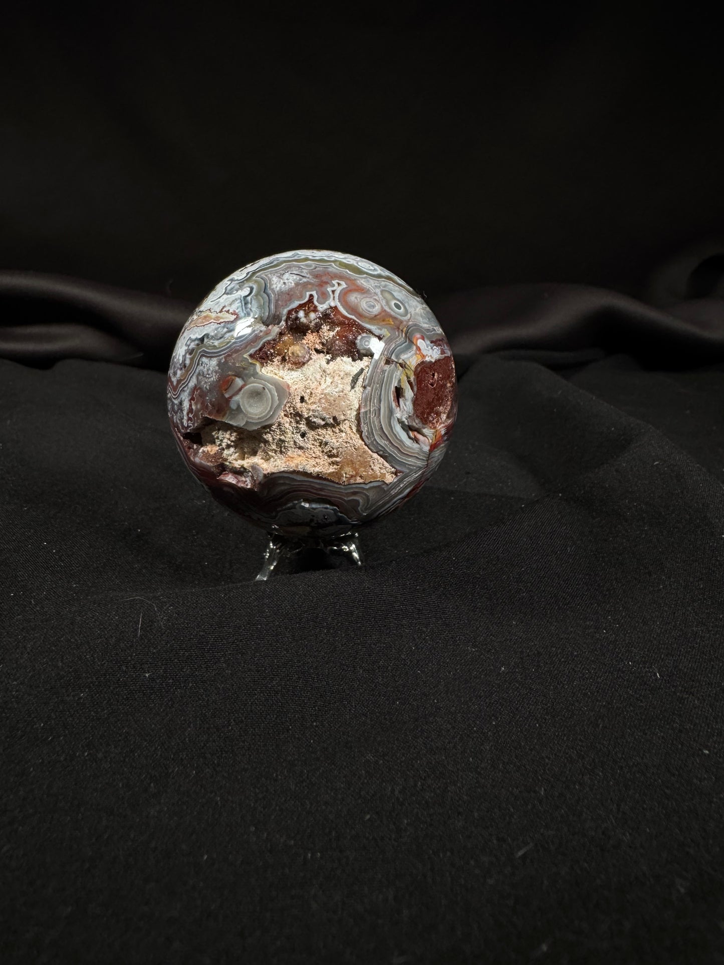 Mexican Lace Agate Sphere