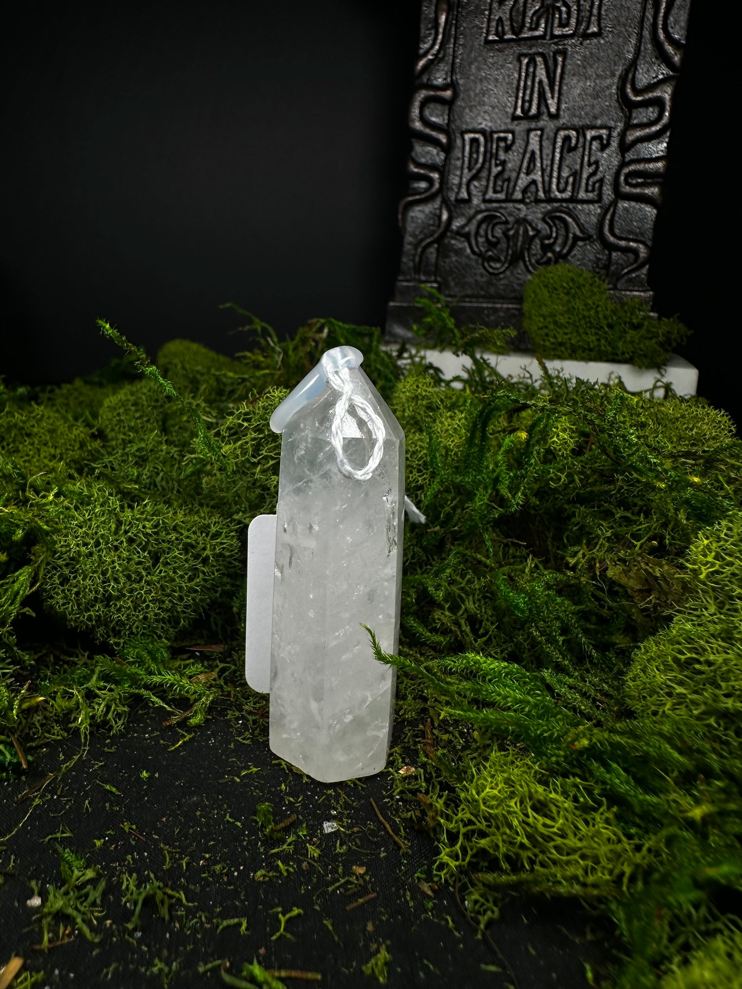 Clear Quartz Tower