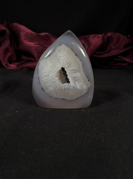 Agate Teardrop w/ Druzy