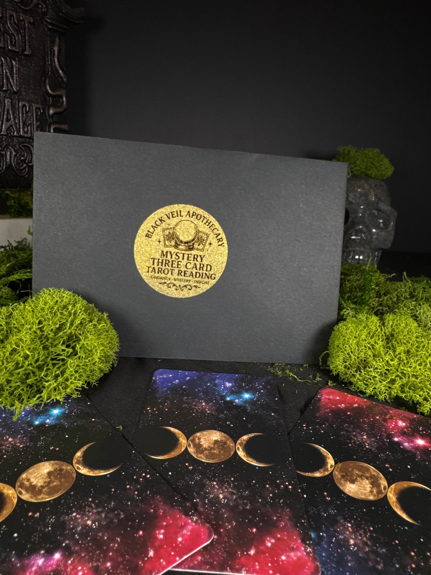 Mystery Three card Tarot reading