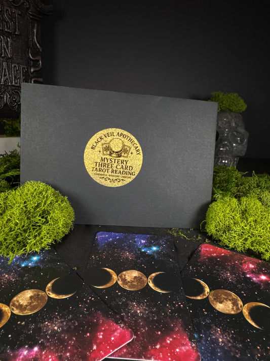 Mystery Three card Tarot reading