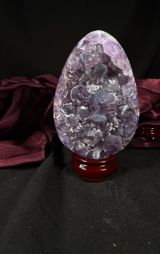 Amethyst Cluster Egg