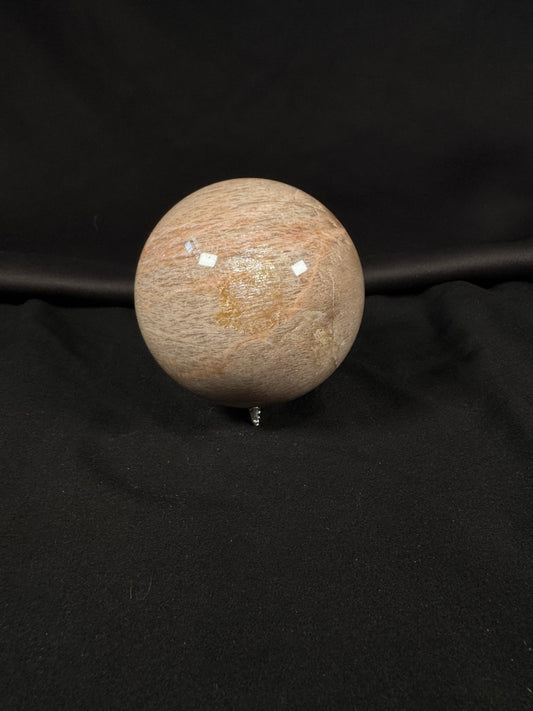 Peach Moonstone Sphere