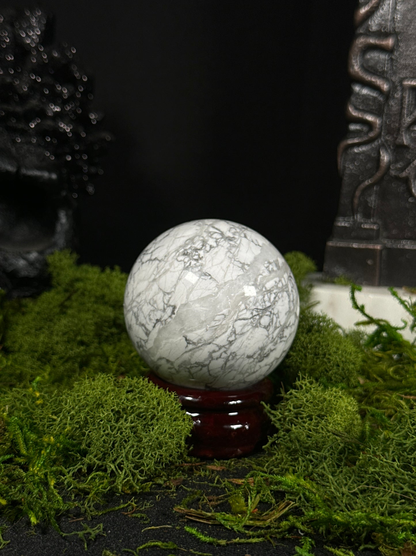 Howlite Sphere