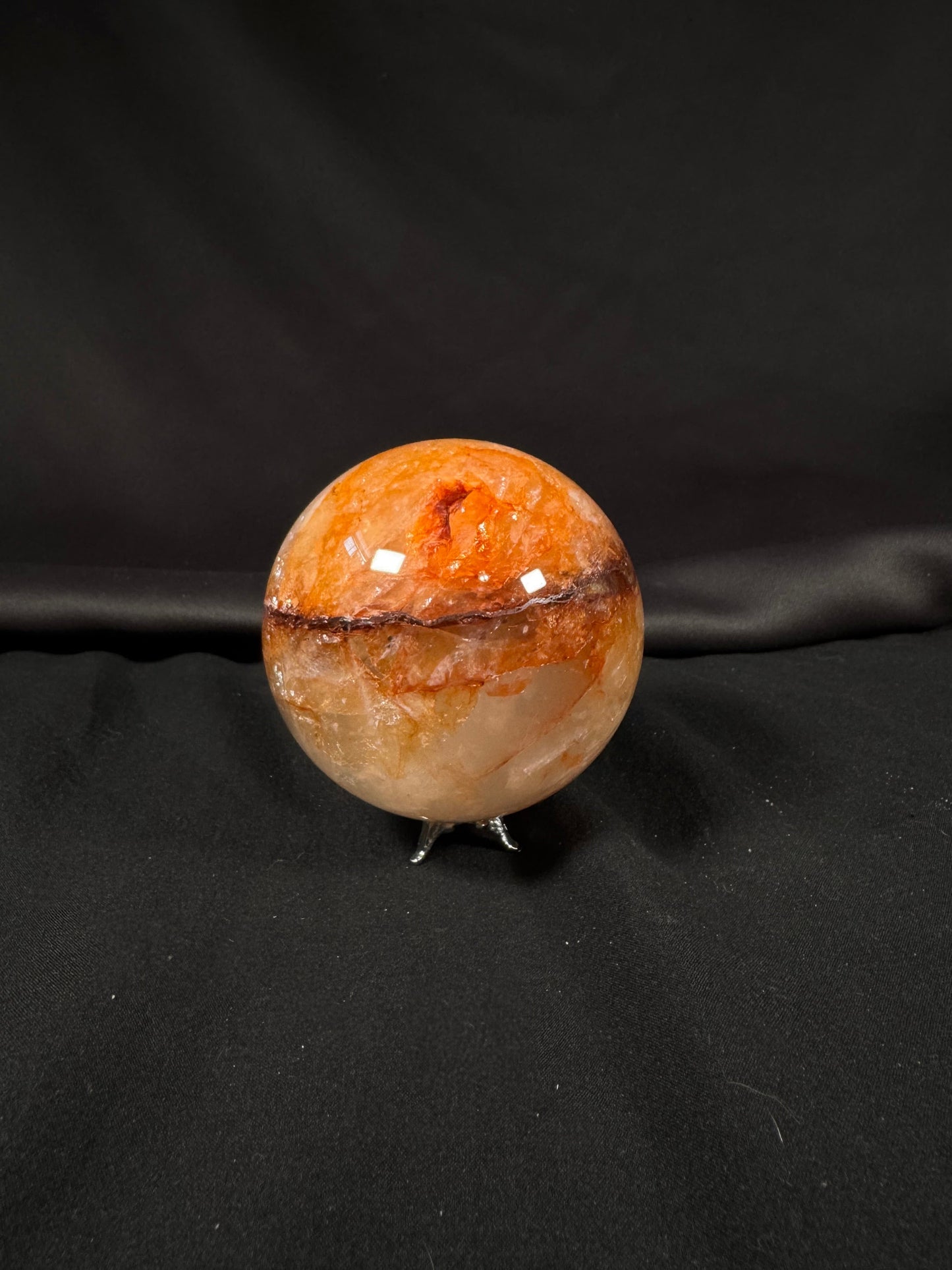 Fire Quartz Sphere
