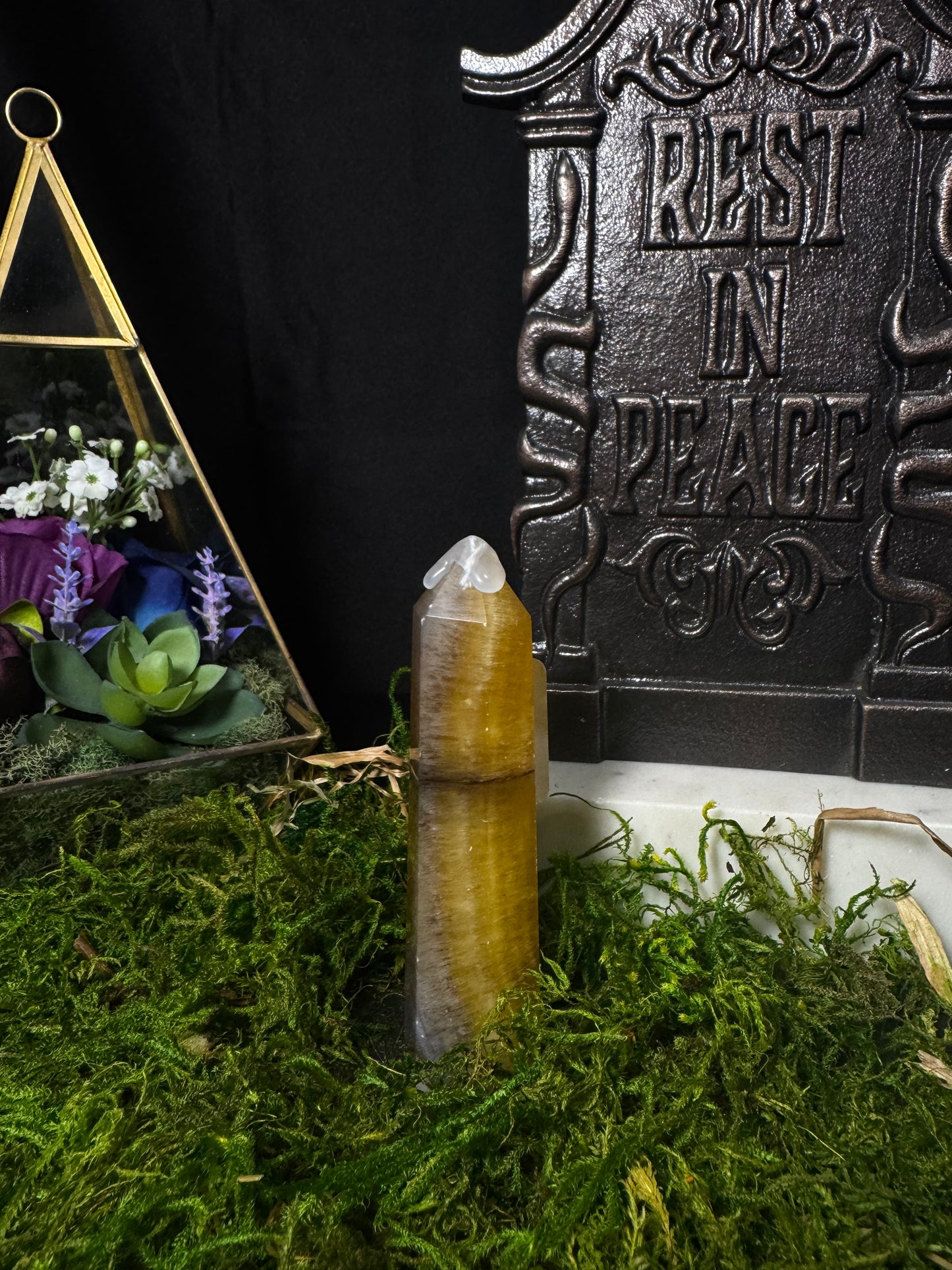 Golden Fluorite Tower